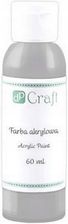 Zdjęcie Farba akrylowa Gunmetal Grey DP-Craft 60ml 12554518220 - Supraśl