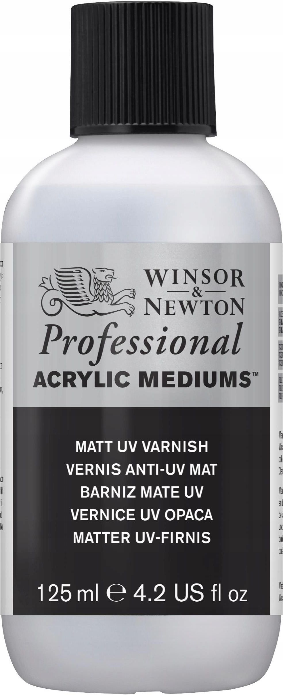 Winsor Newton Werniks Do Farb Akrylowych Matt Uv Varnish 125ml