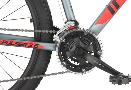 Indiana Mtb X Pulser 3.6 Męski Grafitowo Czerwony 26 2023 - zdjęcie 3