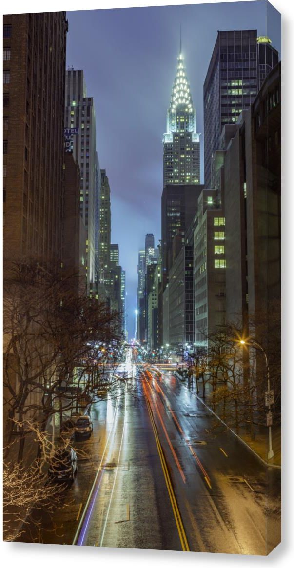 Zakito Posters Obraz 50x100cm Chrysler Building W Nowym Jorku 5 Assaf