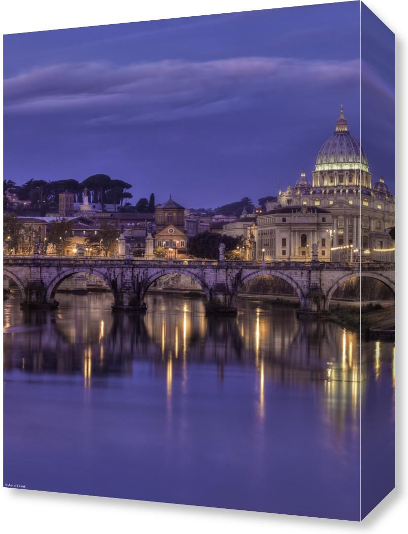 Zakito Posters Obraz 30x40cm Widok Na Basilica Di San Pietro W