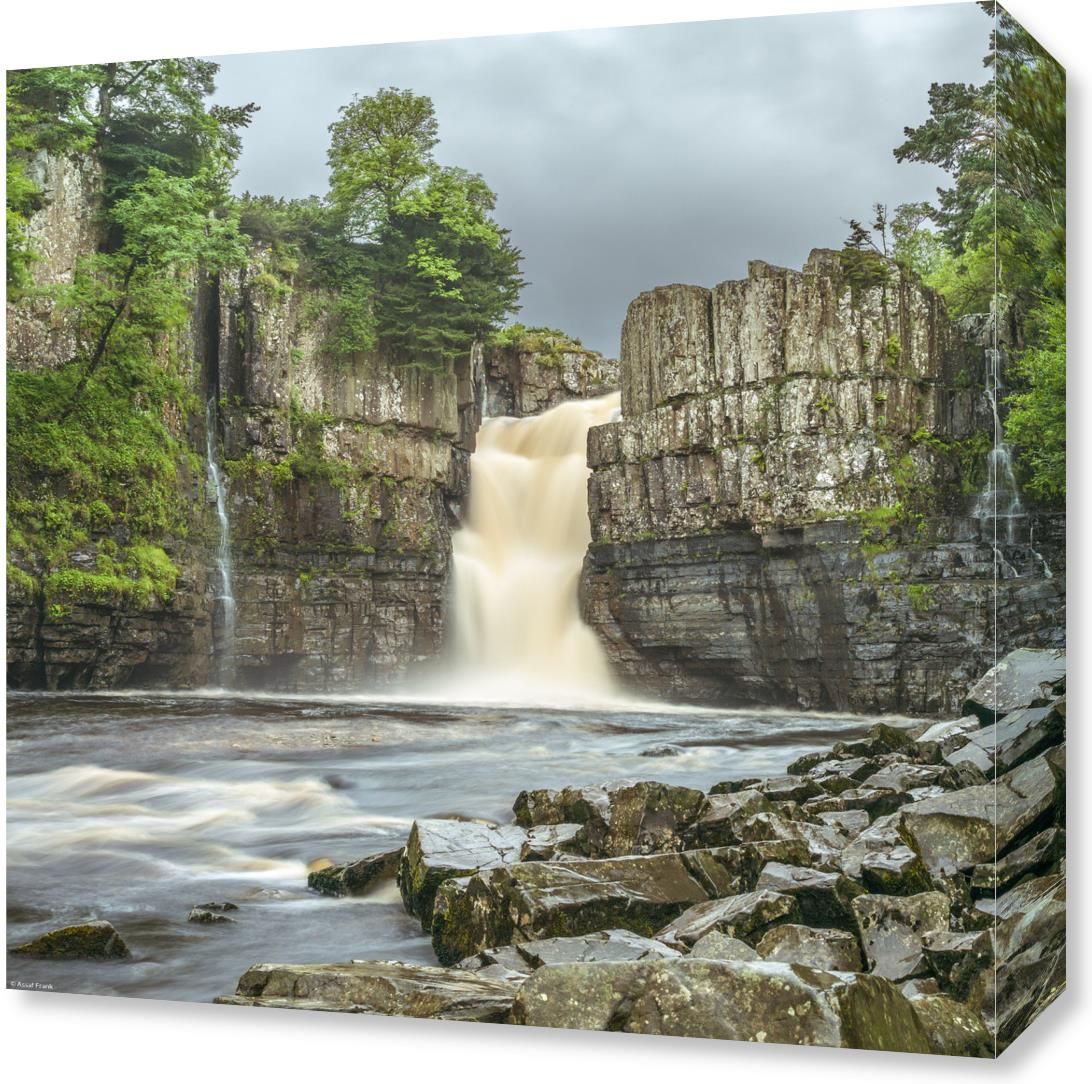 Zakito Posters Obraz 40x40cm Wodospad High Force Assaf Frank Opinie I