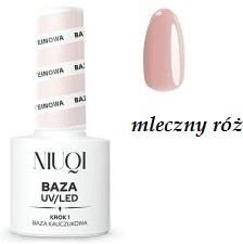 Niuqi Baza Kauczukowa Uv Led Mleczny Róż 5ml Opinie i ceny na Ceneo pl