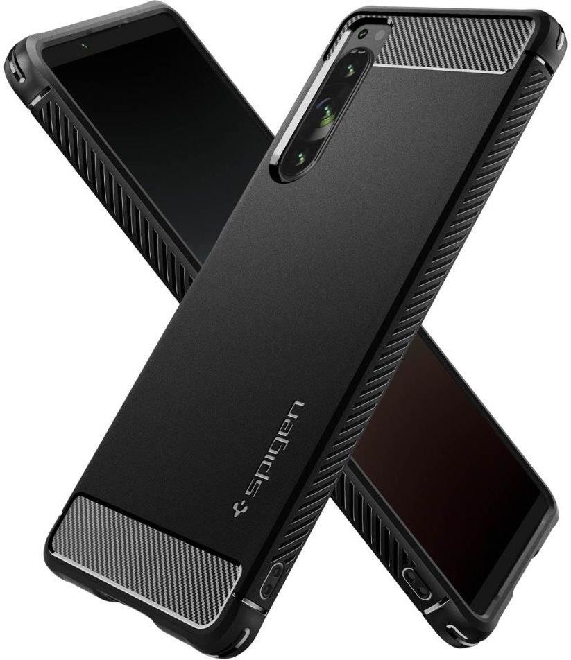 Spigen Rugged Armor Etui Do Sony Xperia Iv Czarny Etui Na