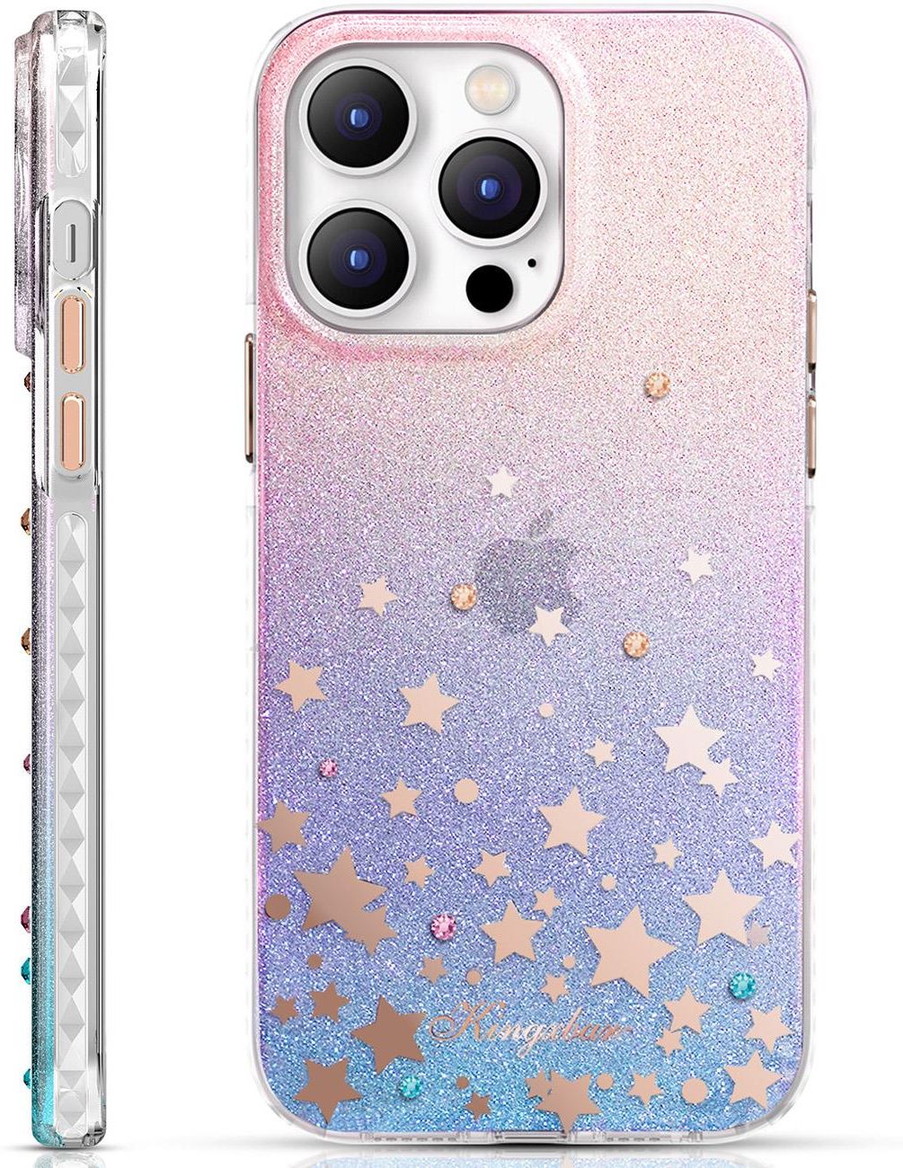 Kingxbar Heart Star Series Etui Iphone Pro Max Etui Na Telefon