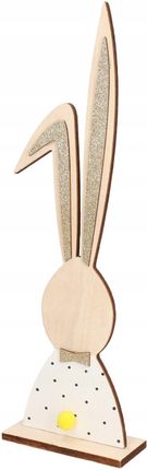 Deko Zając Zajączek Wielkanocny Drewniany Figurka 35Cm - zdjęcie 4