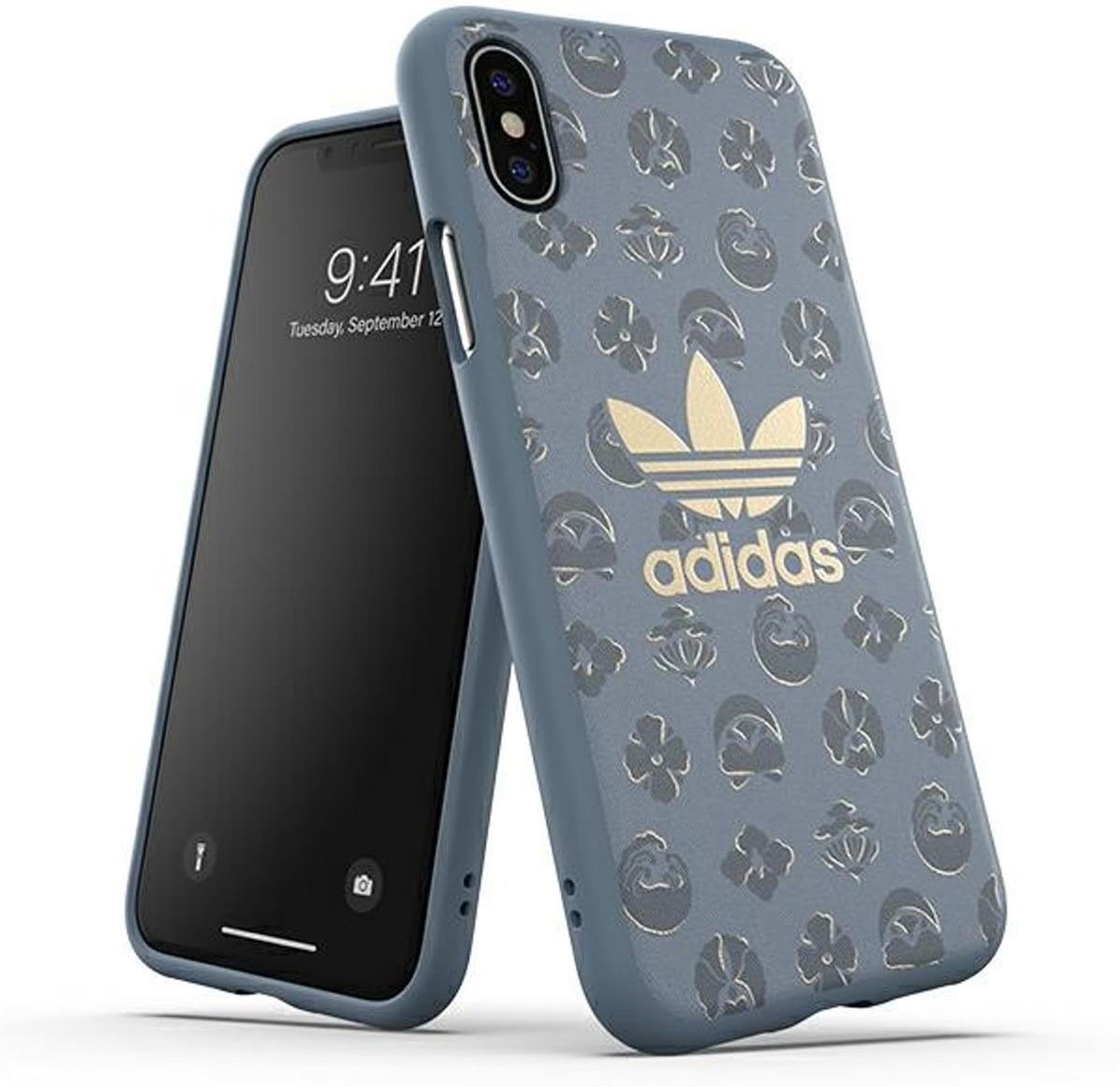 Adidas Or Moulded Case Shibori Iphone X Xs Niebieski Blue Etui