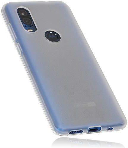 Mumbi Etui Kompatybilne Z Motorola One Vision Przezroczyste Bia E