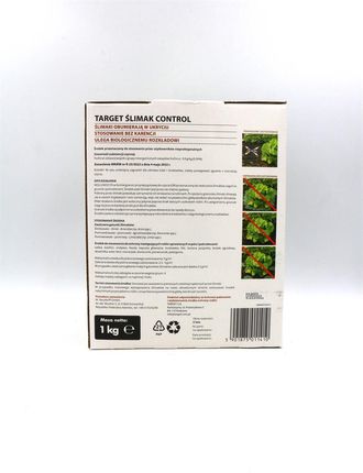 Ślimak Control – Naturalny Granulat Na Ślimaki 1kg Target - zdjęcie 4