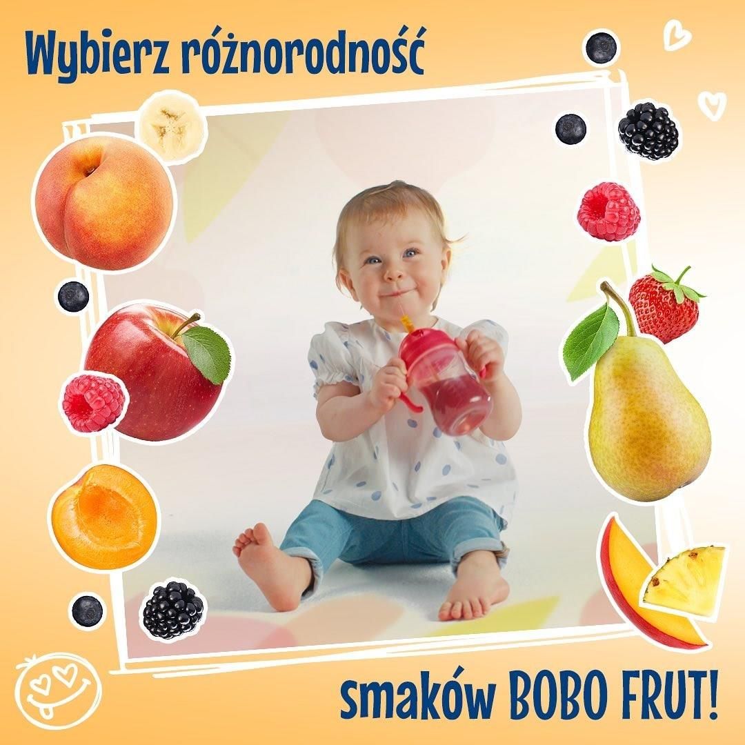 Bobo Frut Nektar Owocowy Jab Ko Mango Banan Dla Niemowl T Po Miesi Cu