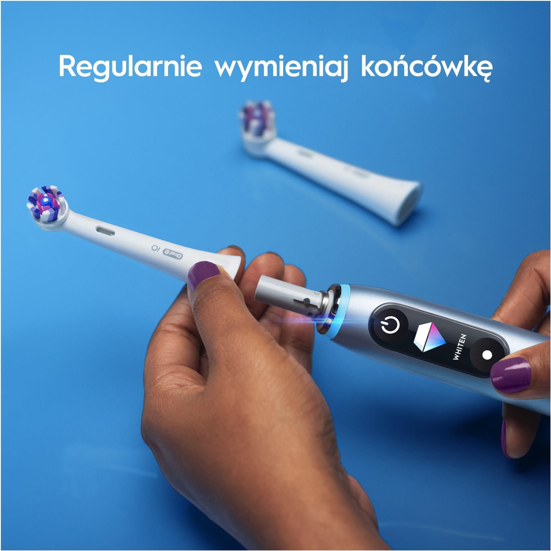 Ko C Wka Oral B Io Radiant White Ko C Wki Do Szczoteczek Szt