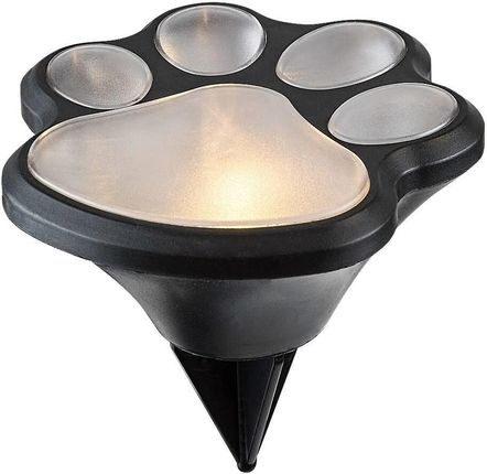 Rabalux Lampa Solarna Gruntowa Wigry Z Czujnikiem Światła Led 0,06W 3Lm 3000K Czarno/Biały Ip44 77001 - zdjęcie 3