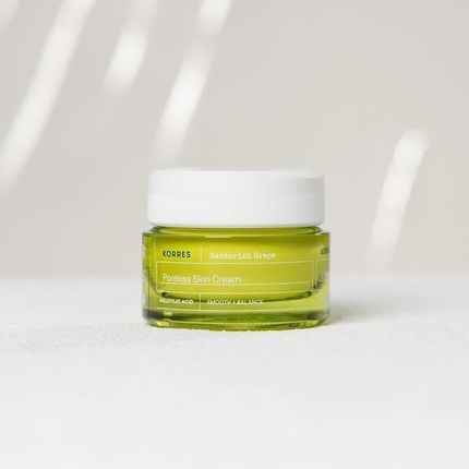 Krem Korres Santorini grape Poreless Skin Cream Lekki nawilżający na dzień 40ml - zdjęcie 3