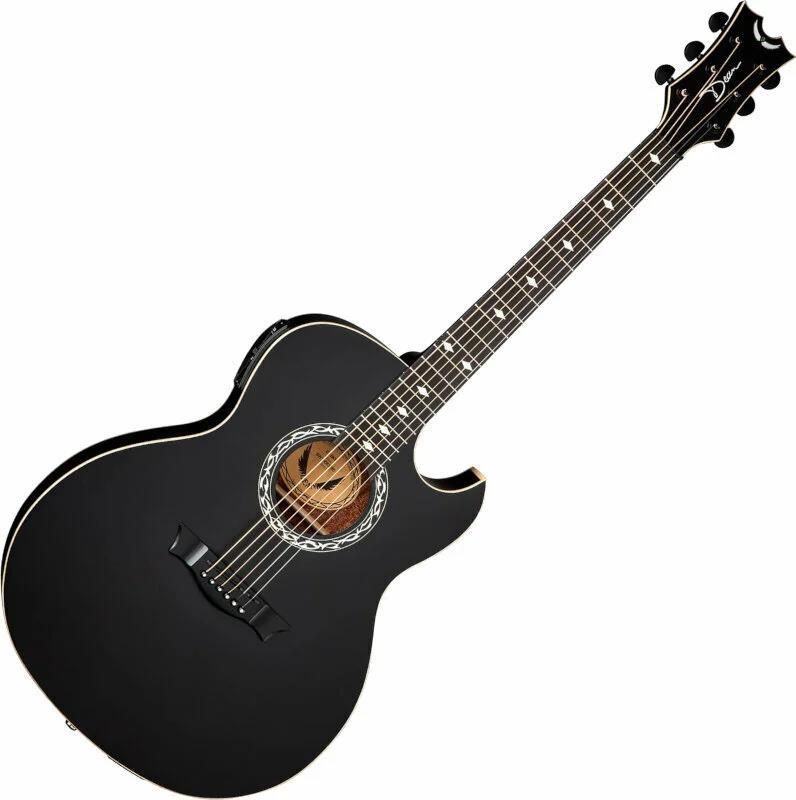 Dean Guitars Exhibition A E Black Satin Ceny I Opinie Ceneo Pl