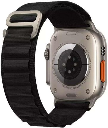 4Kom.Pl Nylon Pro Apple Watch 4 / 5 6 7 8 Se Ultra (42 44 45 49 Mm) Black - zdjęcie 3