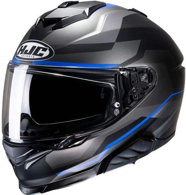 Kask Motocyklowy Hjc I71 Nior Grey Blue Opinie I Ceny Na Ceneo Pl