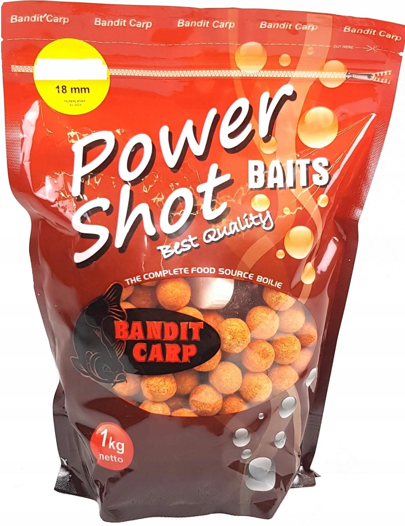 Bandit Carp Kulki Power Shot Baits 1Kg Ananas Trus 1548739405 Ceny I