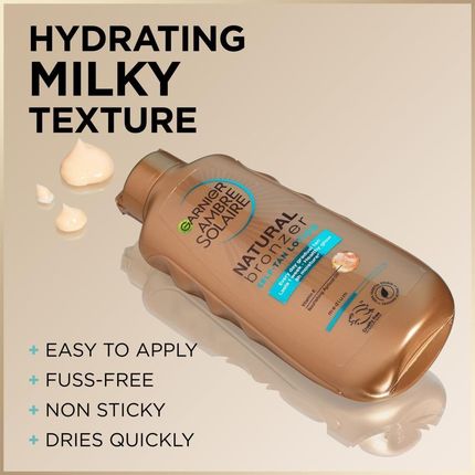 Garnier Ambre Solaire Natural Bronzer Self-Tan Lotion samoopalacz 200 ml - zdjęcie 5