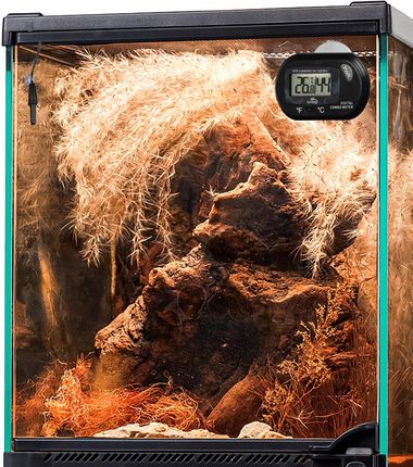 Terrario Termometr I Higrometr Lcd Z Sondą Terrarium - zdjęcie 3