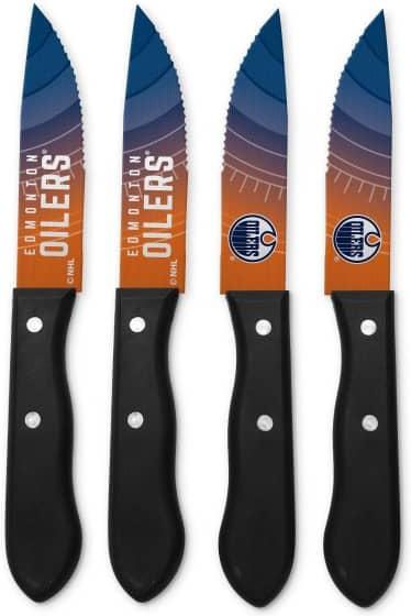 Edmonton Oilers Zestaw Noży 4 Piece Steak Knife Set Ceny i opinie