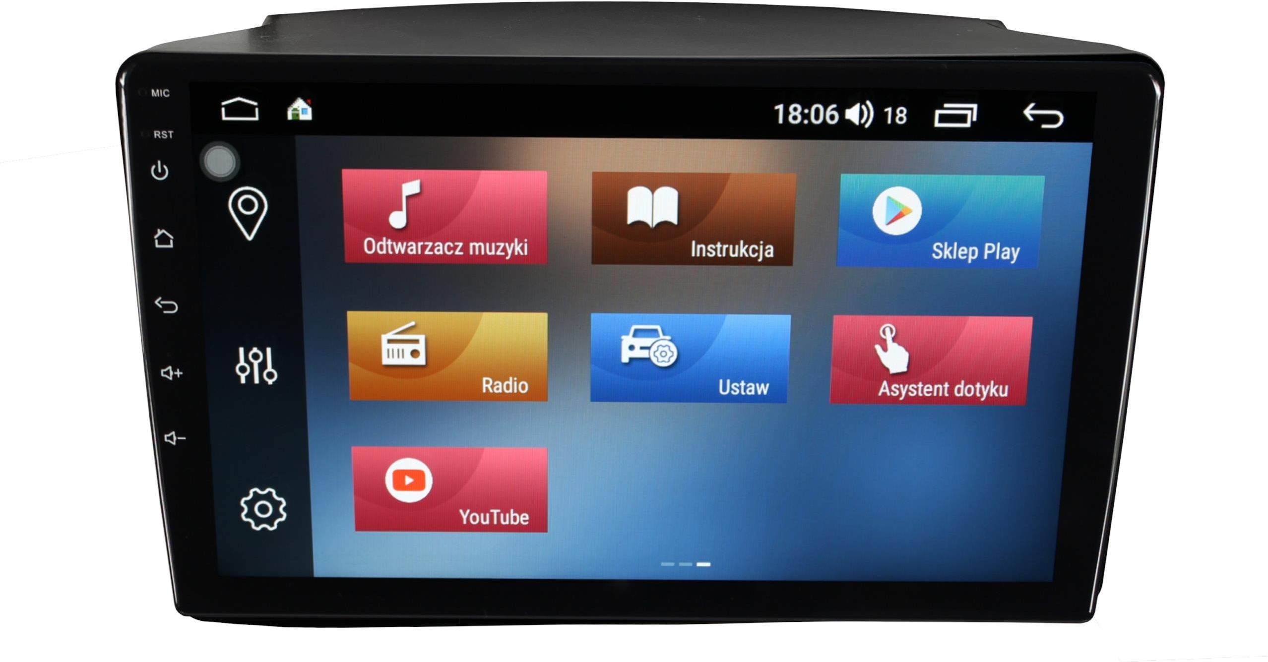 Radioodtwarzacz Samochodowy Smart Auto Toyota Sienna Android