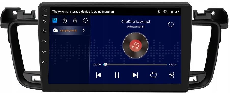 Radioodtwarzacz Samochodowy Marsdev 2Din Android Peugeot 508 2 32 Gb