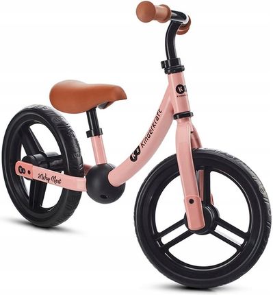 Kinderkraft Rowerek Biegowy 2 Way Next Pale Pink - zdjęcie 3