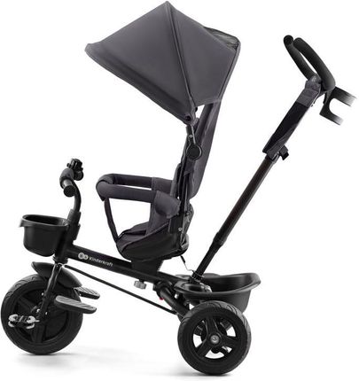 Kinderkraft Aveo Funkcjonalny Rowerek Trójkołowy Malachite Grey - zdjęcie 5