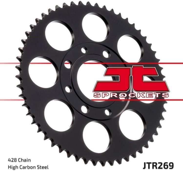 Części motocyklowe Jt Sprockets Zębatka Tylna Stalowa R269 43 43Z