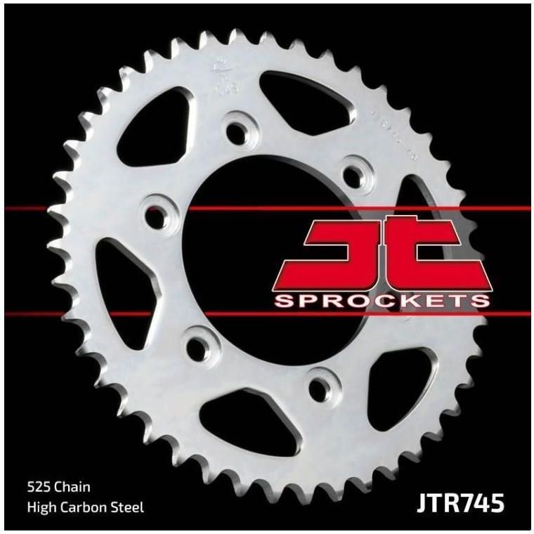 Części motocyklowe Jt Sprockets Zębatka Tylna Stalowa R745 37 37Z