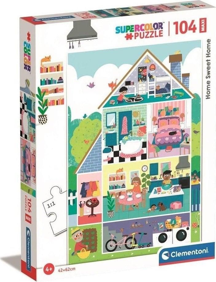 Clementoni Puzzle Maxi Superkolor Homesweethome El Ceny I Opinie