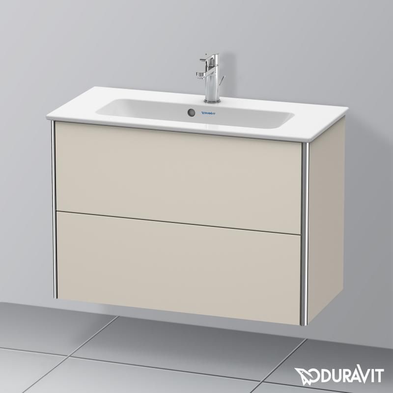 Duravit XSquare szafka pod umywalkę Compact z 2 szufladami