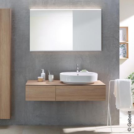 Geberit VariForm szafka pod umywalkę nablatową z 2 szufladami 501181001 - zdjęcie 2
