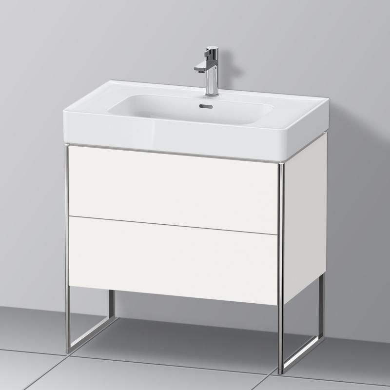 Duravit XSquare szafka pod umywalkę z 2 szufladami XS4528018180E00