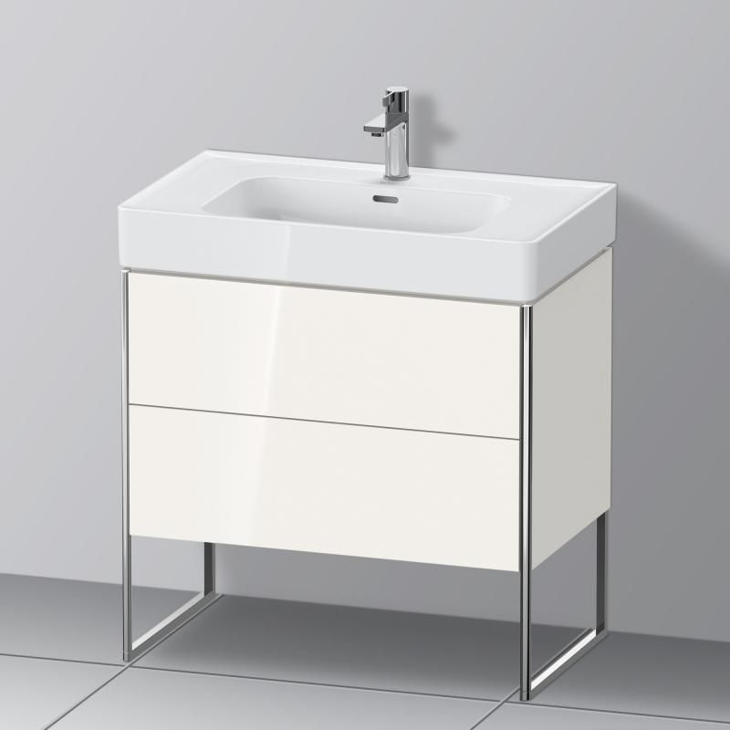 Duravit XSquare szafka pod umywalkę z 2 szufladami XS4528022220E00