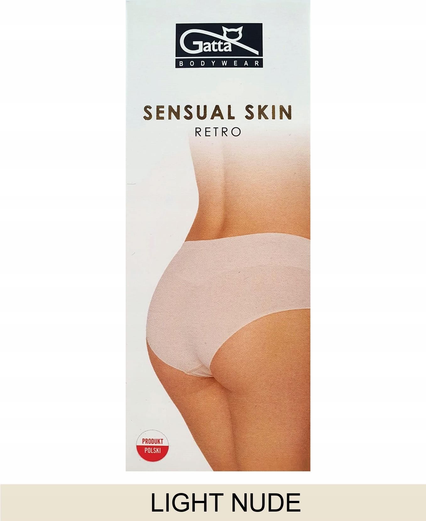 Gatta Majtki Retro Sensual Skin K Light Nude Ceny I Opinie Ceneo Pl