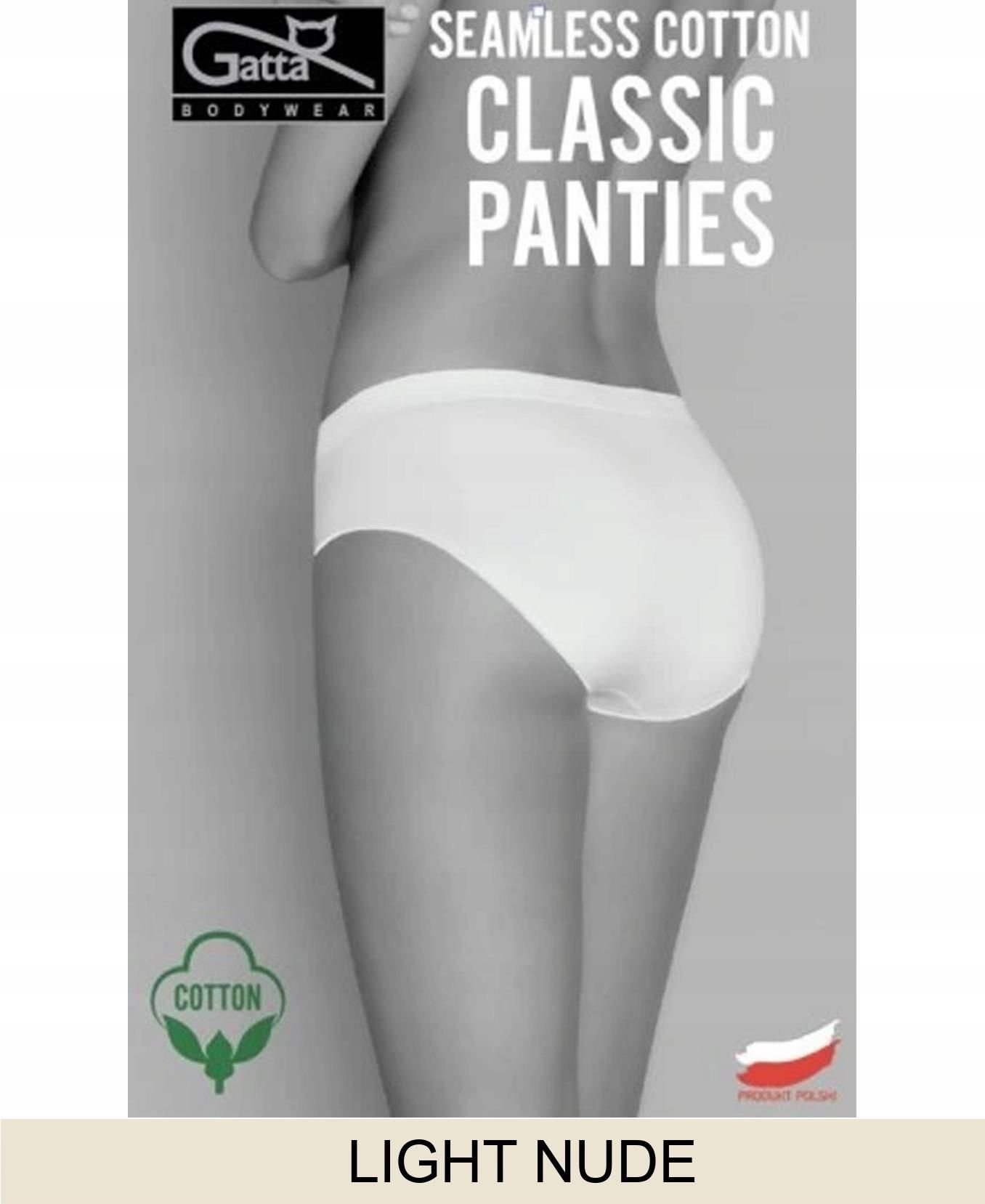 Gatta Seamless Cotton Classic Panties S Light Nude Ceny I Opinie