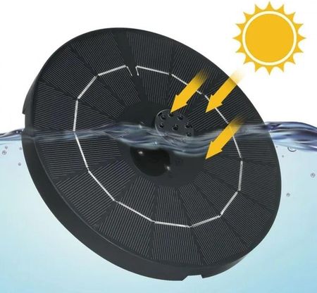 Saska Garden Fontanna Solarna Do Oczka Wodnego Automatyczna - zdjęcie 6
