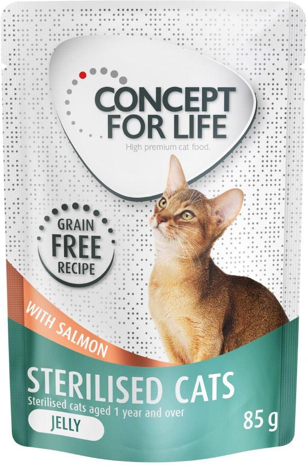 Karma Concept For Life Sterilised Cats W Galarecie Oso Bez Zb