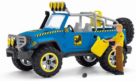 Schleich Samochód Terenowy Z Miejscem Dla Dinosaura Dinozaurs 266442 - zdjęcie 2