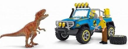Schleich Samochód Terenowy Z Miejscem Dla Dinosaura Dinozaurs 266442 - zdjęcie 3