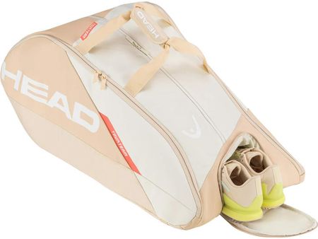 Head Tour Thermobag Xl 12R Champagne Corduroy White Torba Na Rakiety Do Tenisa 260803CHYU - zdjęcie 2