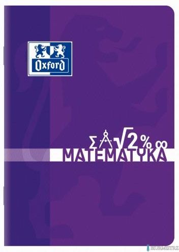 Zeszyt Matematyka A4 60K 90G Kratka Z Marginesem 400150840 Oxford