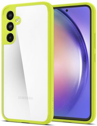 Spigen Etui Ultra Hybrid Do Galaxy A54 5G, Przezroczysto-Limonkowe - zdjęcie 2