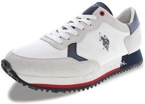 Sneakersy U S Polo Assn Cleef CLEEF001A WHI DBL09 Ceny I Opinie