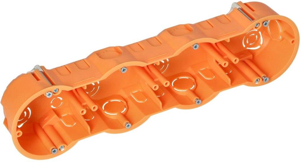 Zdjęcie Orno Puszka Podtynkowa 60mm Płytka Czterokrotna Do G/K Orjb138134 - Wilamowice
