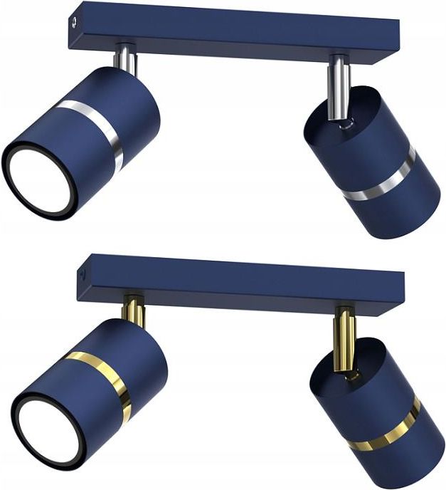 Inna Cavallo Plafon Listwa Oprawa Tuba Eye 2Xgu10 Navy Granat 3510