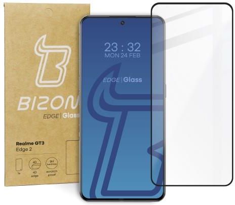 Szk O Hartowane Bizon Glass Edge Do Realme Gt Czarne Opinie I