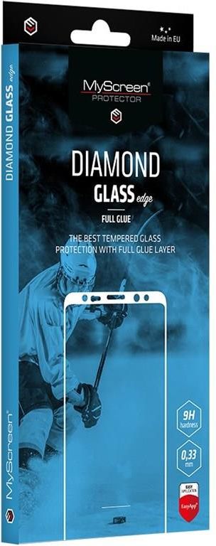 Myscreen Protector Myscreen Diamond Glass Edge Full Glue Black