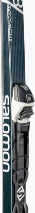 Salomon Snowscape 8 Skin + Prolink Auto Czarno Czerwone L413753Pm 21/22 - zdjęcie 2